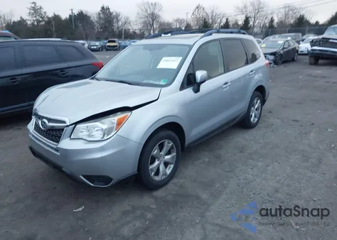 2014 Subaru Forester 2.5I Premium from USA, damaged, VIN JF2SJAEC3EH549653